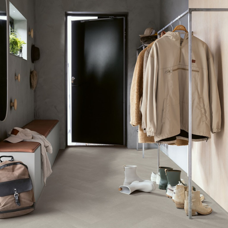 Pergo Grey Limestone Herringbone Flooring - V4524-40172